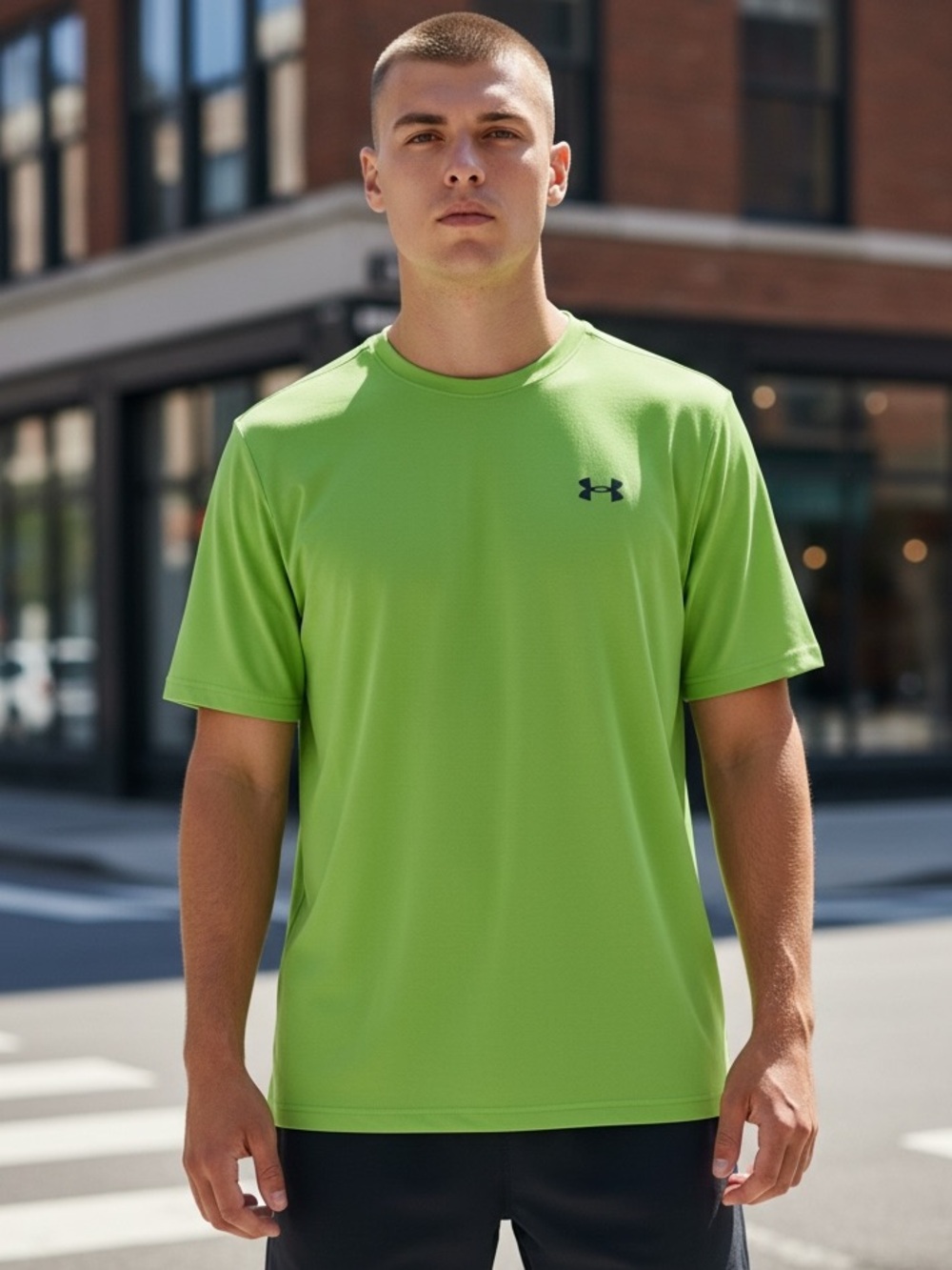 Under Armour Men's Green T-Shirt